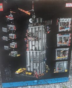 Large LEGO MARVEL building set in package 